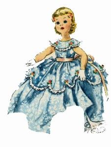 Doll Clothes Pattern 15 for Sweet Sue Maggie Mary Hoyer Nanette Dolls