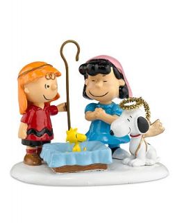 Department 56 Collectible Figurine, Peanuts Village Peanuts Pageant