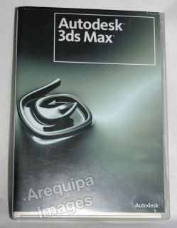 Autodesk 3DS Max DVD Software 2008 Objects Computer Graphics Animation