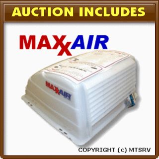 Maxxair Vent Cover Translucent White 1 Pack Brand New Maxx Max Air RV