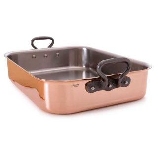 Mauviel Cookware Mheritage Copper Stainless 19 5 inch Roasting Pan