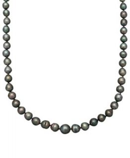 Belle de Mer Pearl Necklace, 14k Gold Cultured Tahitian Black Pearl