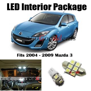 Lights Bulb Interior Package Deal for Mazda 3 SPEED3 Mazdaspeed