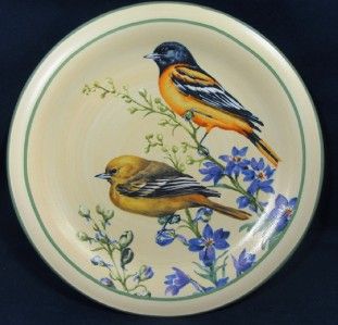 Greetings Baltimore Oriole 8 5 Salad Plate Catherine McClung