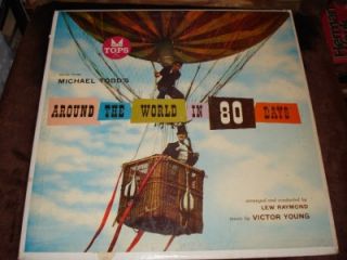 Vintage 1957 Tops LP Around The World in 80 Days L1591