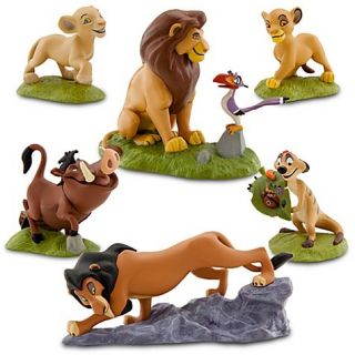 New The Lion King Figure Play Set 6 PC