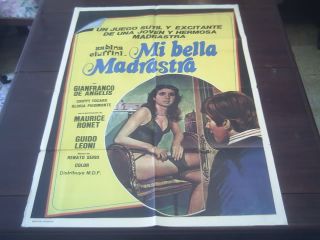 Original Argentine Movie Poster Oh MIA Bella Matrigna Sabina Ciuffini