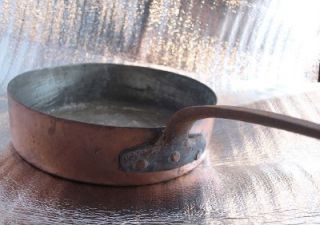 French Copper Mauviel Pan Chef Saucepan Cuisine Pots Cook 2mm