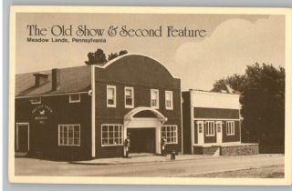 Postcard Old Show Antiques Store Meadow Lands PA