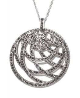 Swarovski Necklace, Gold tone Double Circle Crystal Pendant   Fashion