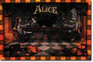 American McGees Alice Tea Party Poster