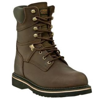 MCRAE INDUSTRIAL BROWN 8 RUFF RIDER LACE UP (work boots occupational