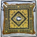 Versace Meandre Baroque Pillow 19 7 Black Gold