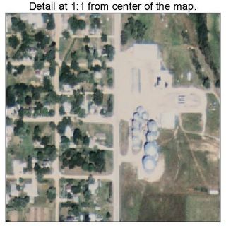 McIntire Iowa Aerial Photography Map IA Poster Print SA