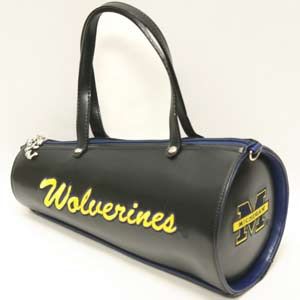 NCAA College Megaphone Hand Bag Michigan Wolverines New