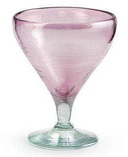 Rosanna Glassware, Set of 4 Purple Martini Glasses   Serveware