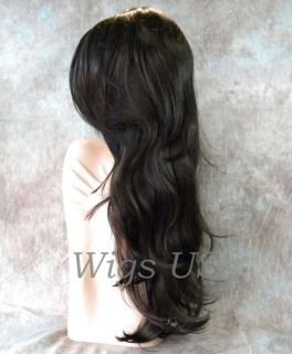 Wigs Megan Fox Style Gorgeous Dark Brown Long Wig US Seller