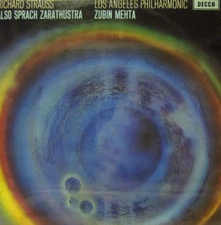 Strauss Zubin Mehta Vinyl LP Also Sprach Zarathustra Decca SXL 6379 UK