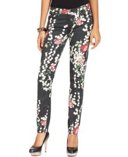 For All Mankind Jeans, The Slim Cigarette Floral Print