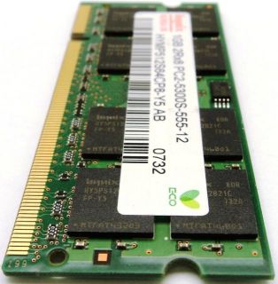 25x 1gb  PC2 5300  667MHz  NON ECC  Laptop DDR2 Memory Modules