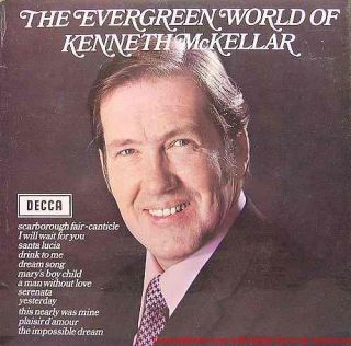 Evergreen World of Kenneth McKellar Decca UK Stereo LP