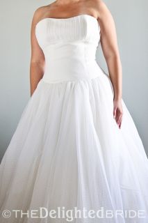 Melissa Sweet Swiss Dot Wedding Dress For Sale   Sample Sale   The