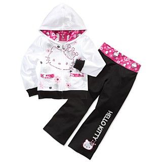 Hello Kitty Kids Separates, Little Girls Hoodie and Pants   Kids