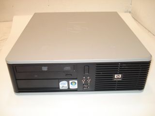 DC7700 Compaq Small Form Factor Desktop PC Intel Core 2 Duo E6300 1