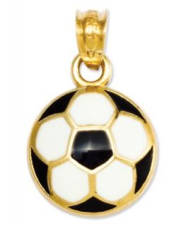 14k Gold Charm, Soccer Ball Charm   Bracelets   Jewelry & Watches