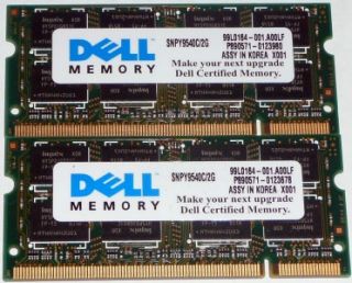 Hynix 4GB 2 x 2GB DDR2 667MHz PC2 5300 200pin Laptop Memory