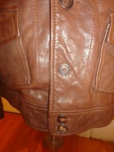 Levis Vintage Clothing LVC 1930s Menlo Cossack Jacket Dark Brown Size
