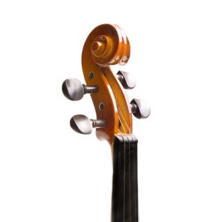 Mendini Ebony Violin 2 Bows Lesson Book w DVD Tuner