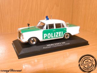 Mercedes Benz 200 1 43 Polizei Police Germany 1960
