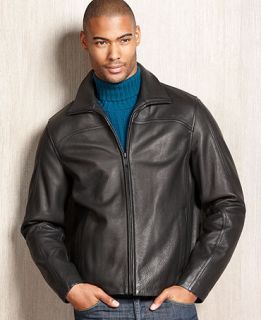 Calvin Klein Jacket, Leather Jacket   Mens Coats & Jackets