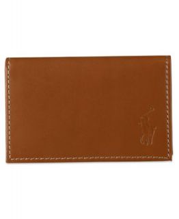 Polo Ralph Lauren Wallet, Pebbled Slim Card Case   Mens Belts, Wallets