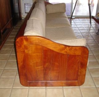 ft Very Long Mesquite Couch Solid Wood Frame Sofa AZ Arizona Hand