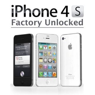 Apple iPhone 4S Latest Model 16GB Black White Unlocked Smartphone New