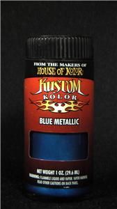 House of Kolor Blue Metallic Kustom Airbrush Paint Auto Art Hobby