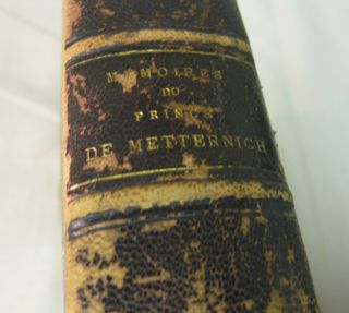 1880 Memoirs of Prince Richard de Metternich 1816 1848 Vol 3 French