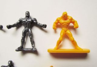 AAA Lot of 9 Lucha Libre Mexican Wrestling Wrestler Miniatures