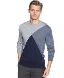 Calvin Klein Sweaters, Merino Colorblock Pullover Sweater