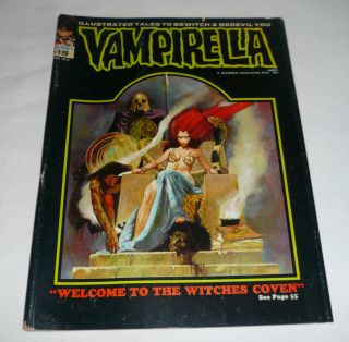 January 1972 Vampirella 15 Horror Comics Magazine