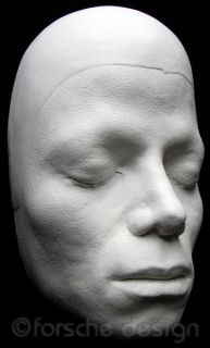 Michael Jackson Life Mask/Cast From Thriller Video, Sculptor William