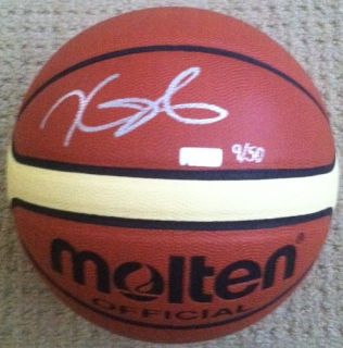 Kevin Durant Autographed Molten Olympic Basketball ~Limited to 50