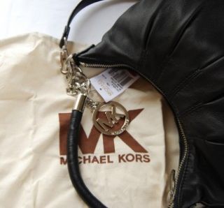 Michael Kors Erin Medium Shoulder Bag Black