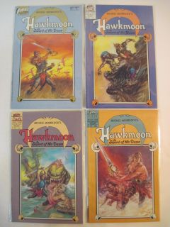 Complete Sets of Michael Moorcocks Hawkmoon 1 4 NM M Limited Series