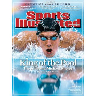 Michael Phelps Signed Olympic 16x20 w Insc GSS Le 50