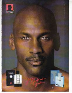 Michael Jordan Cologne Perfume Magazine Print Ad