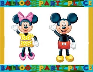 MICKEY AND MINNIE AIRWALKER BALLOONS party decorations supplies Mouse