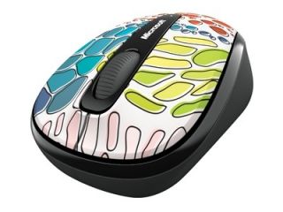 Microsoft GMF 00018 Mobile Mouse 3500 Wave Wireless Mouse Retail Box